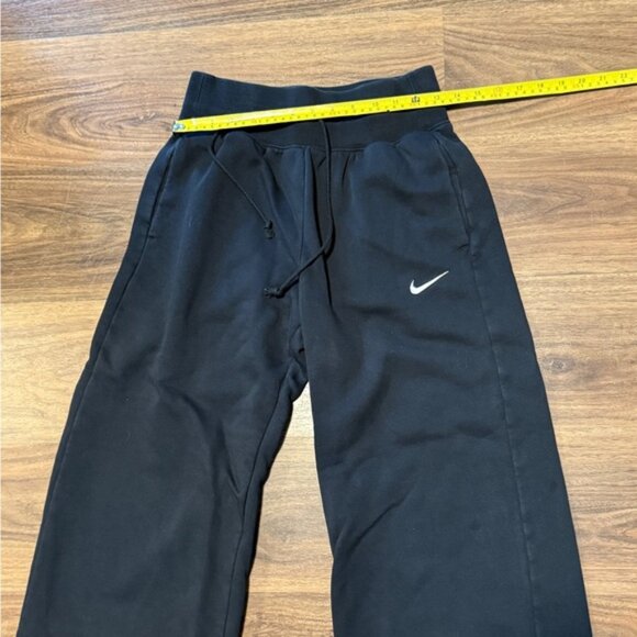 Nike Phoenix Fleece Pants Women S Gray High Waist Wide Leg Cozy Loungewear - Picture 5 of 6